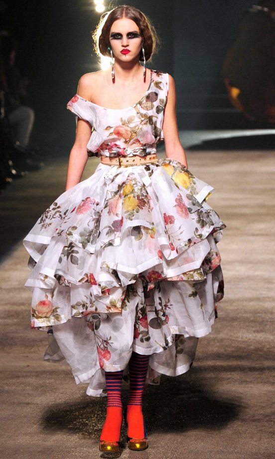 Vivienne Westwood Pret-a-Porter Autumn/Winter 2010/2011 Catwalk Show At Paris Fashion Week
