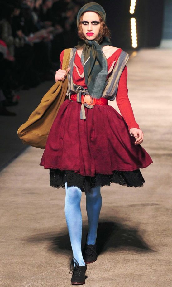 Vivienne Westwood Pret-a-Porter Autumn/Winter 2010/2011 Catwalk Show At Paris Fashion Week