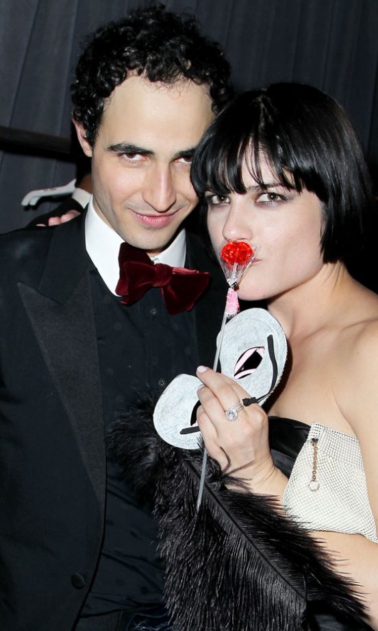 Zaz Posen And Selma Blair At The NYC Launch Of Zac Posen's Collection For Target, 2010