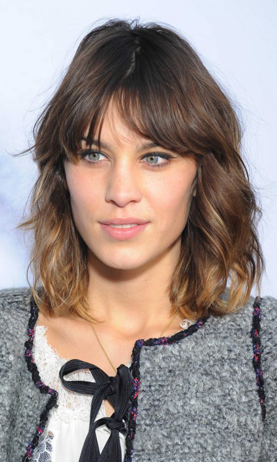 Alexa Chung Sporting A Shaggy Bob Hairstyle, 2010