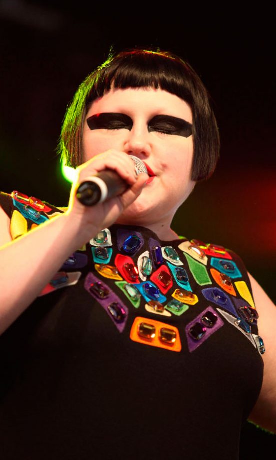 Beth Ditto Performs At Coachella Festival In California, 2010