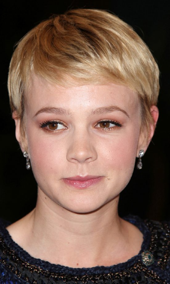 Carey Mulligan Sporting A Cute Pixie Crop Hairstyle, 2010