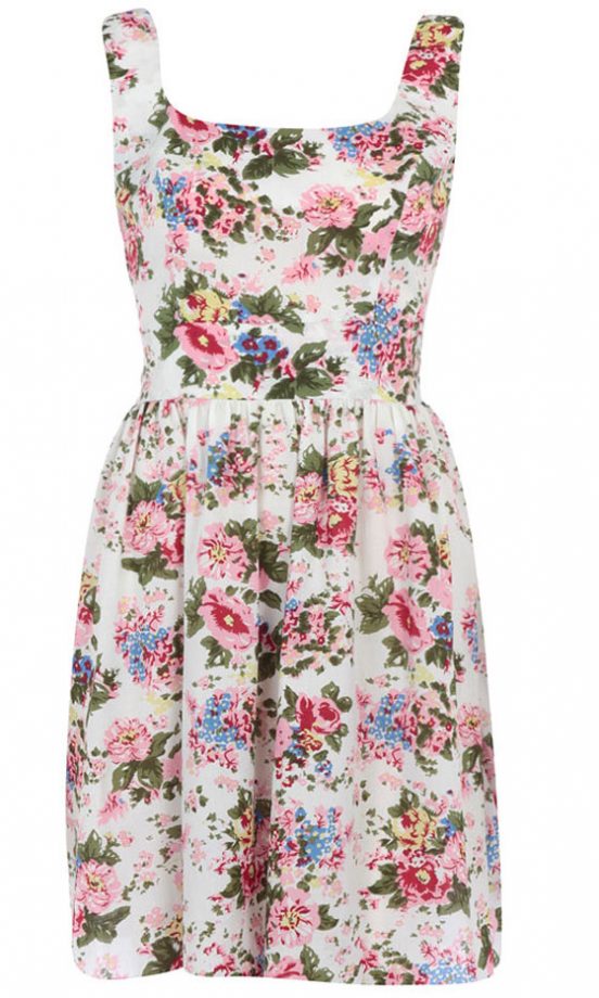 Dorothy Perkins Ivory 50's Cotton Sundress £32