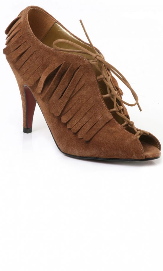 Faith Taupe Court Shoe, £20