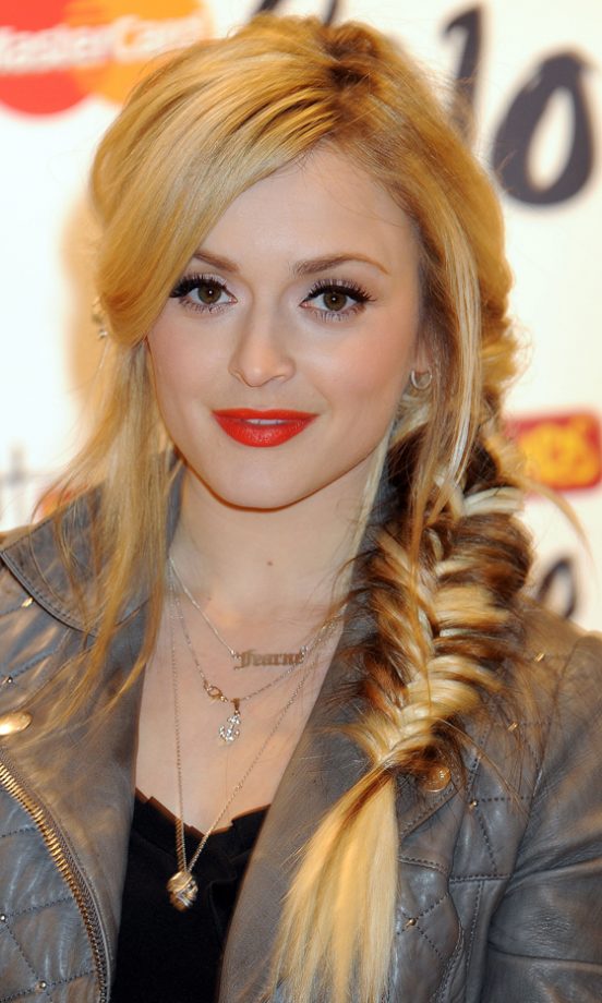 Fearne Cotton Sporting A Plaited Hairstyle, 2010