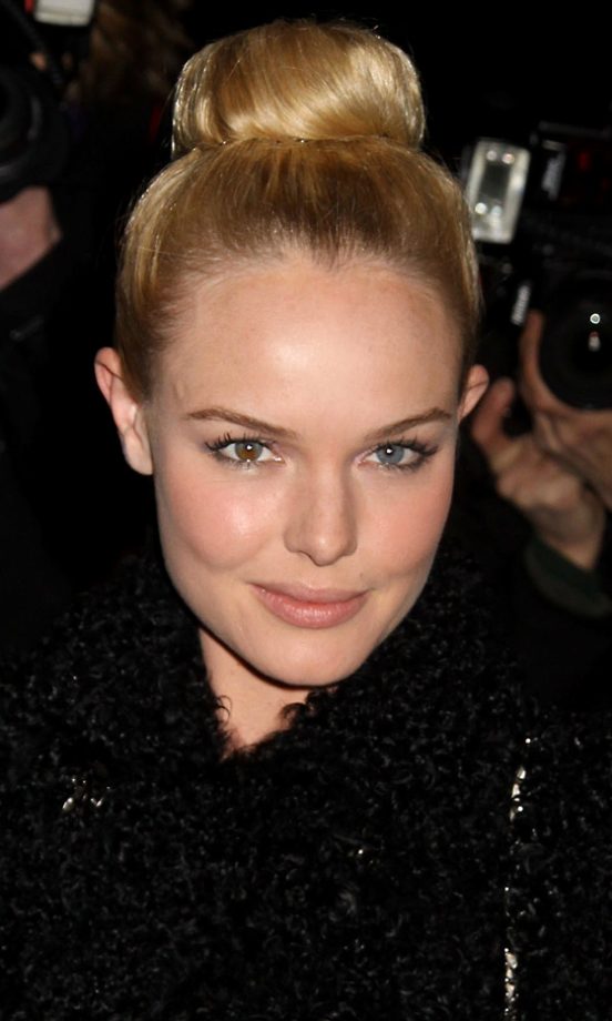 Kate Bosworth Sporting A Bun Hairstyle, 2010
