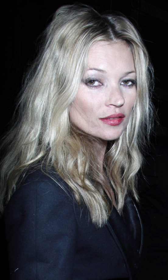 Kate Moss Sporting A Shaggy Hairstyle, 2010