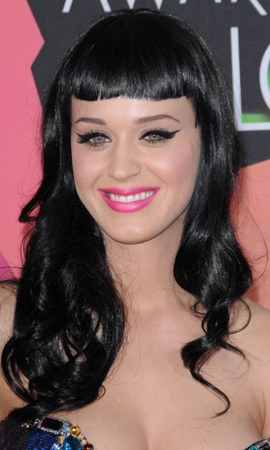Katy Perry Sporting A Fringed Hairstyle, 2010