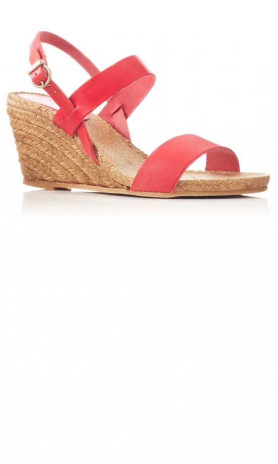 KG Peri Red Wedges, £75