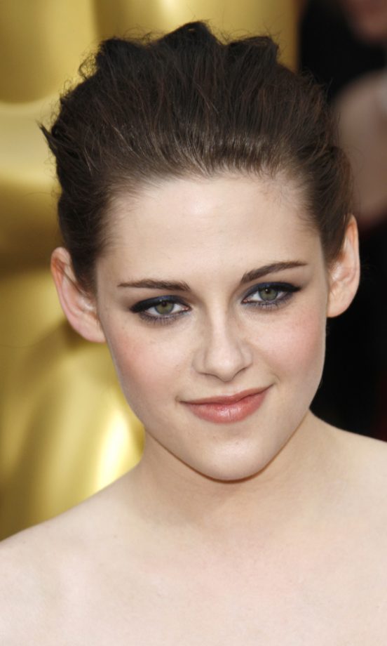 Kristen Stewart Sporting A Messy Bun Hairstyle, 2010