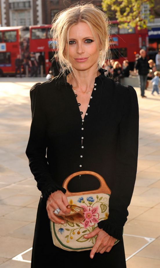Laura Bailey At Samsung's 3D TV Party At The Saatchi Gallery, April 2010