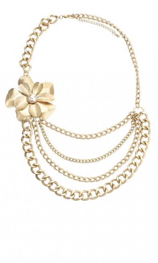 Oli Flower Chain Necklace, £20