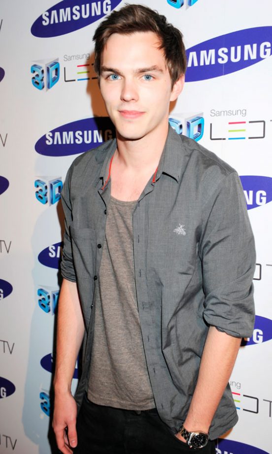 Nicholas Hoult At Samsung's 3D TV Party At The Saatchi Gallery, April 2010