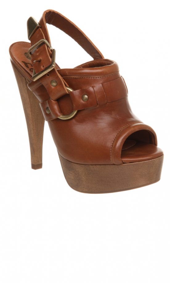 Office Bounty Hunter Tan Leather Sandal, £85