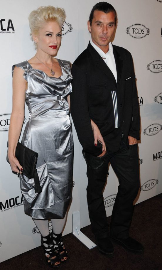 Gwen Stefai and Gavin Rossdale At Tod's Boutique Opening, LA, 2010