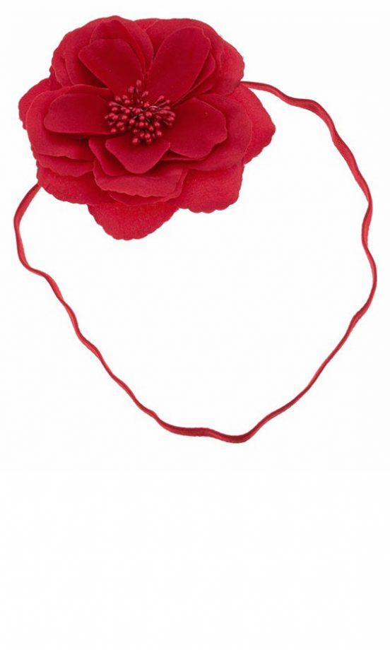 Dorothy Perkins Red Rose Stretch Hairband, £6