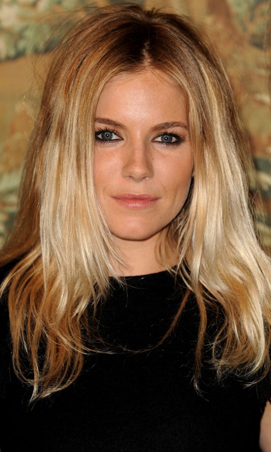 Sienna Miller Sporting A Highlighted Hairstyle, 2010