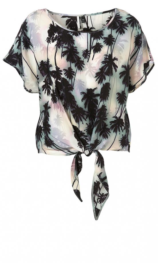 Topshop Digital Print Crop Top, £38