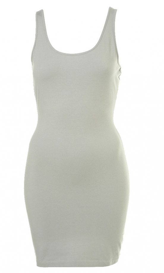 Topshop Plain Bow Back Bodycon Dress, £12