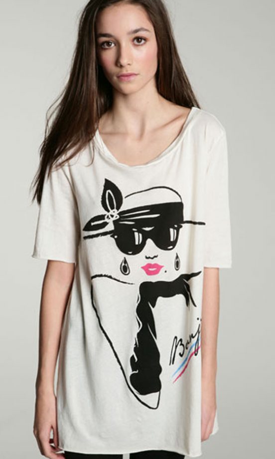 Urban Outfitters Bonjour Mademoiselle Tee, £18