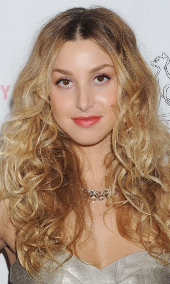 Whitney Port Sporting A Curly Hairstyle, 2010