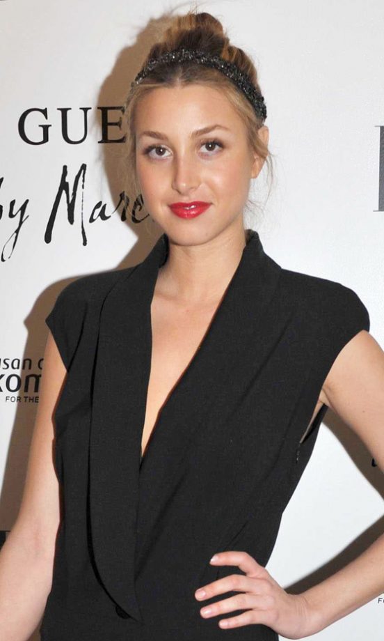 Whitney Port Sporting A Super-Sleek Bun Hairstyle, 2010