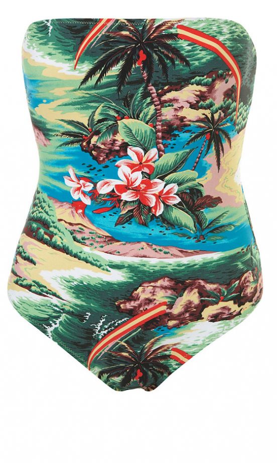 Topshop Hawaii Scene One Piece, £28