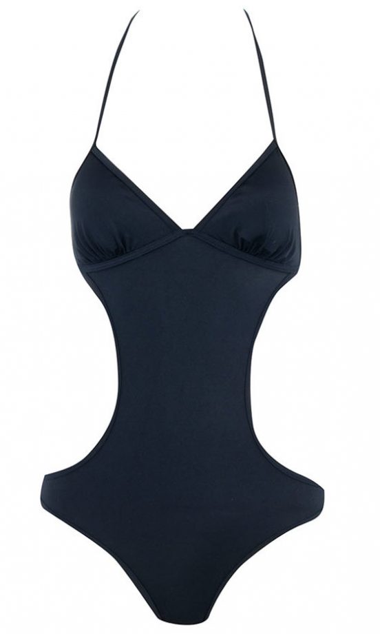 Dorothy Perkins Black Cut Out Swimsuit, £16