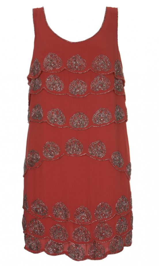 Topshop Exclusive Dress Range: Red Sequin Dress, £175