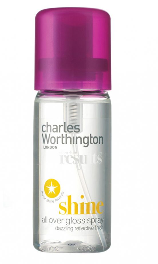 Charles Worthington Finishing Shine Spray, £4.49
