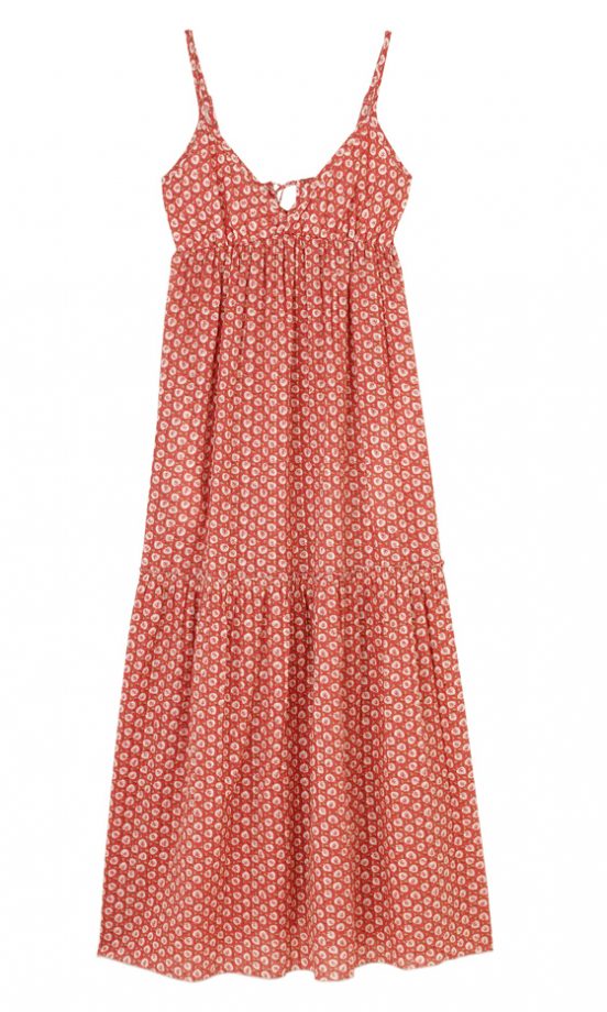 Gap Red Floral Ankle Length Maxi Available At Asos, £49.50