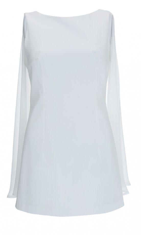 Kate Moss Topshop Chiffon Cape Dress, £70