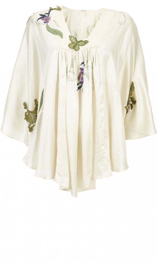 Kate Moss Topshop Silk Cape, £120