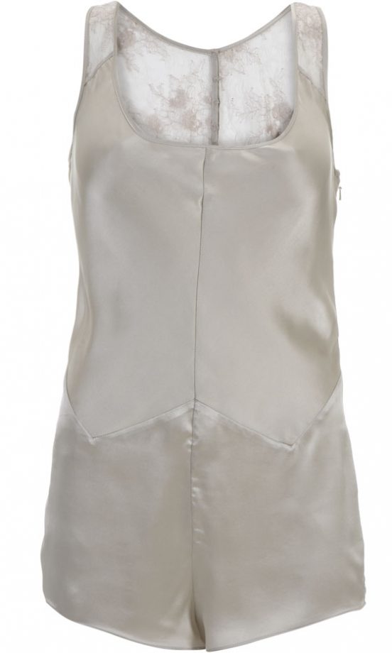 Kate Moss Topshop Silk Lace Playsuit, £50