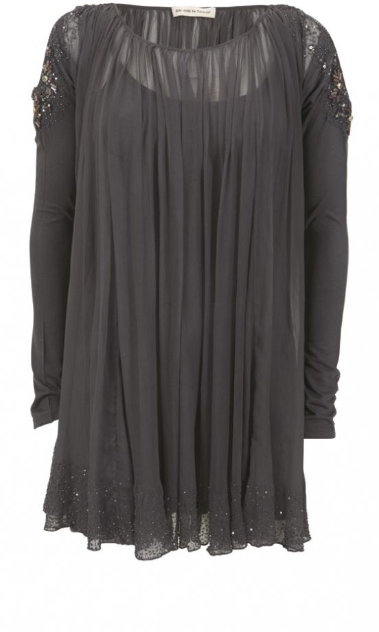 Kate Moss Topshop Sparkle swing Drses, £130
