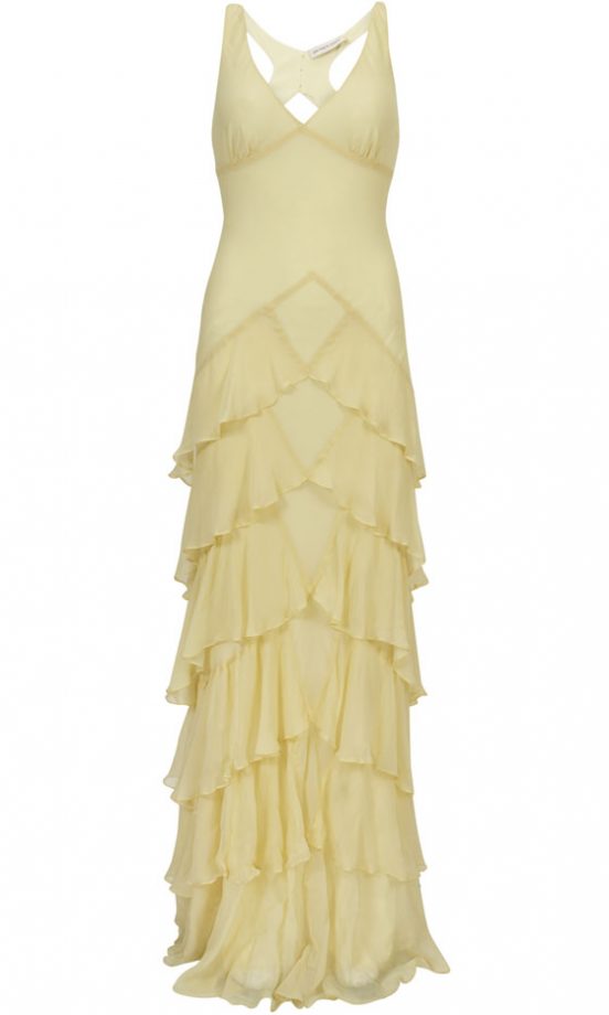 Kate Moss Topshop Tiered Ruffle Maxi Dress, £150
