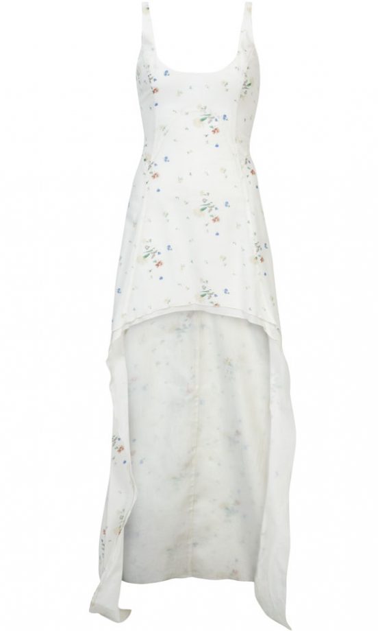 Kate Moss Topshop Washed Floral Maxi Dress, £80