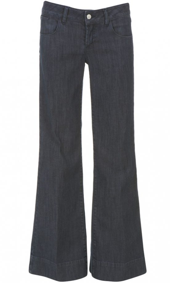 Kate Moss Topshop Wide Leg Denim Jeans, £70