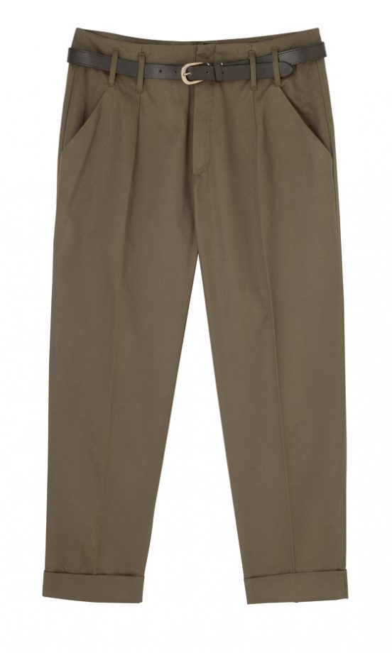Mango Contrast Belted Chino Available At Asos, £44.90