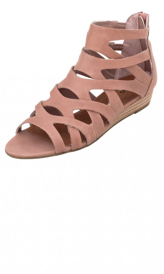 Oasis Strappy Low Wedge, £40
