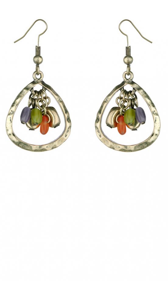 Wallis Gold Cluster Beads Earrings, £6