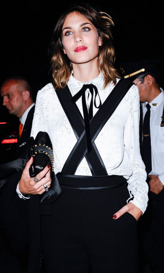 Alexa Chung At The Met Ball 2010 Pre-Party