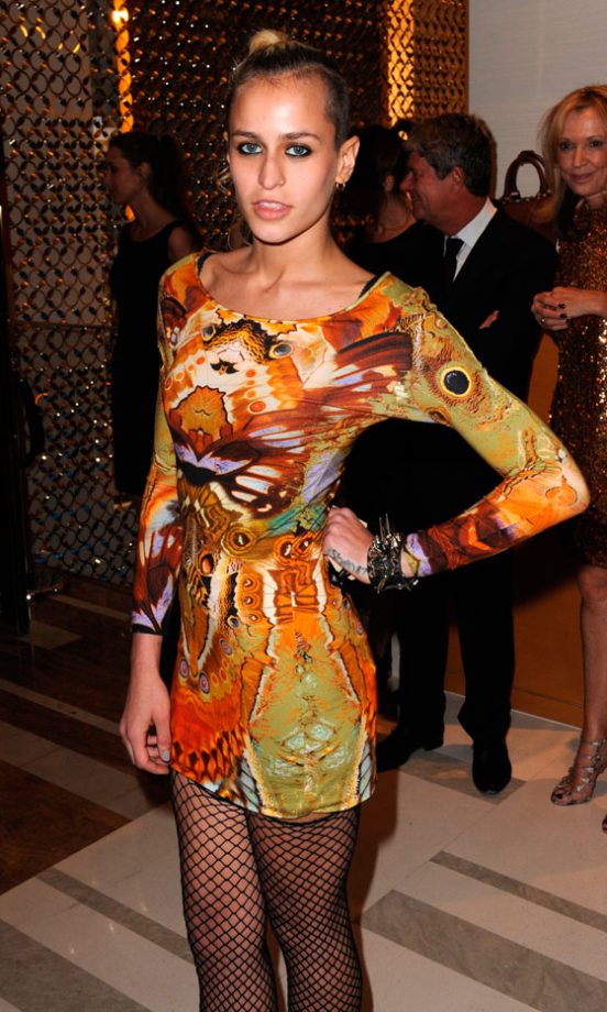 Alice Dellal At The Louis Vuitton Maison Store Opening, London, 2010