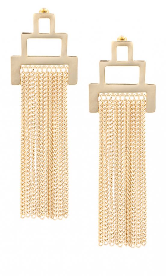 French Connection Block Tassel Earrings, £15