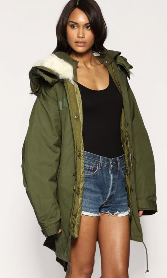 Asos Reclaimed Fishtail Parka, £120