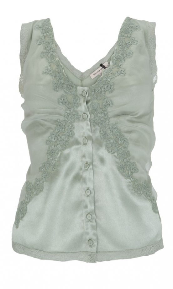 Kate Moss Topshop Green Cami, £32