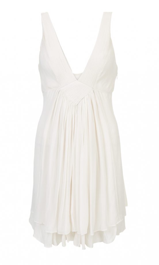 Kate Moss Topshop Diamond White Dress, £100