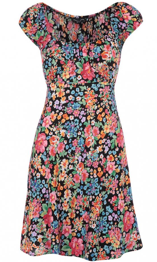 Shop The Trend: Flirty Florals - Dress, Dorothy Perkins, £30