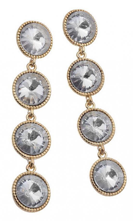 Dorothy Perkins Gold Drop Earrings, £10