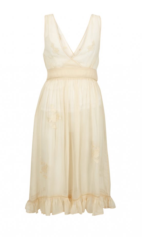 Kate Moss Topshop Cream Dress, £120